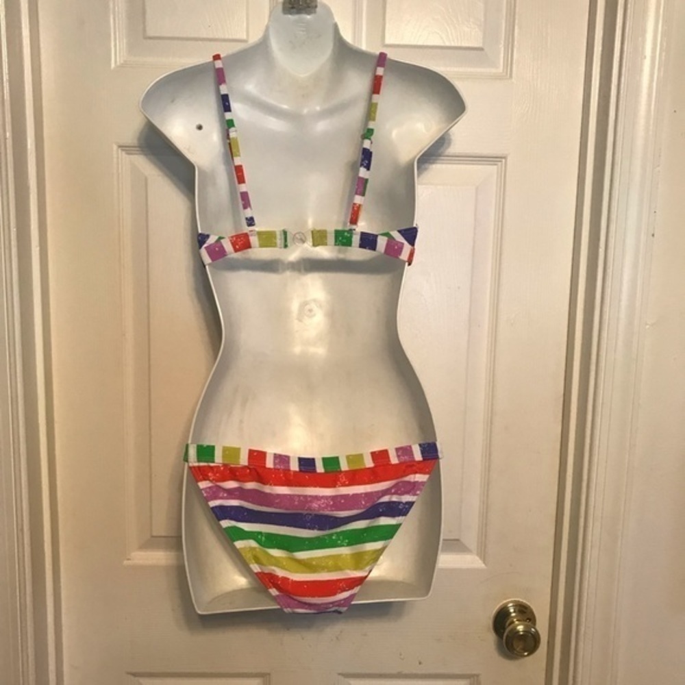 Fire fly dance two piece swimsuit - Picture 2 of 7